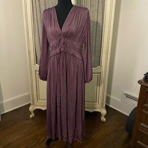 Current Air purple pleated dress